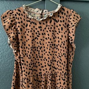 Shein Animal print top